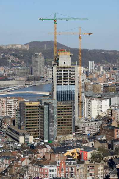 tour des finances à Liège